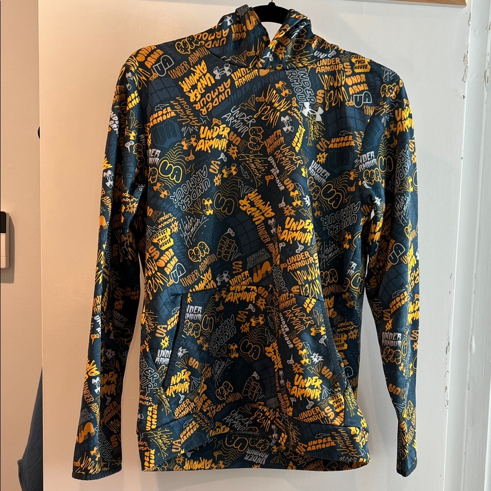 Under Armour Kids Hoodie - Black and Gold
